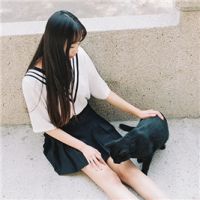 忧郁图片女生头像_有着少女味的忧郁文艺女青年