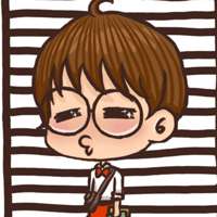 超萌卡通情侣头像一男一女