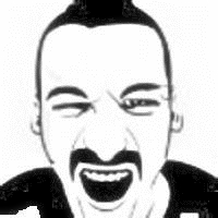 留胡子成熟卡通大叔头像图片