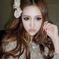 面带微笑的美女头像_微笑吧我不做含羞草