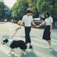 俊男美女情侣头像 俊男美女双人情侣头