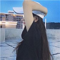 戴帽子女生低头头像_好看个性带帽子的女生