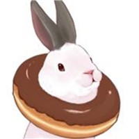 可爱的卡通兔子情侣头像图片