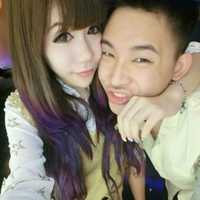 两人一张的时尚潮流情侣头像图片