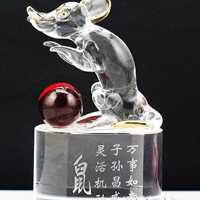 12生生肖实物摆件头像