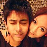 两人一张的时尚潮流情侣头像图片