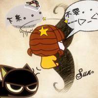 留胡子成熟卡通大叔头像图片