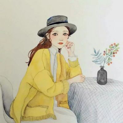 二次元女头高清头像 高清好看动漫女头