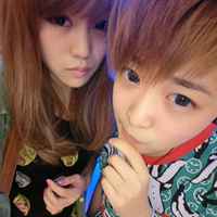 两个人一张的时尚情侣头像