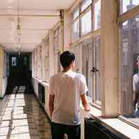 伤感男生头像背影