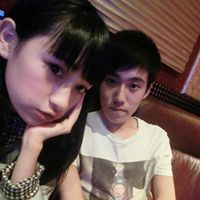 两人一张的时尚潮流情侣头像图片