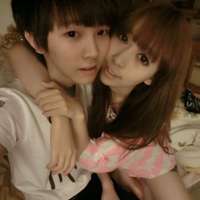 两个人一张的时尚情侣头像