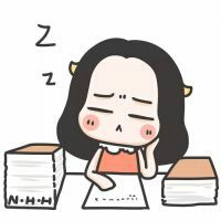 超萌卡通情侣头像一左一右