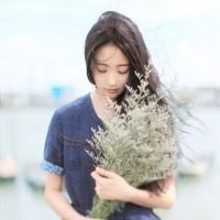 好看唯美意境女生头像,爱熄灭了灯心围一座城