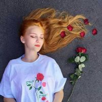 独特意境欧美女生头像图片