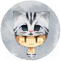 可爱猫咪头套系列卡通情侣头像图片