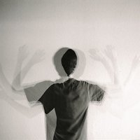 伤感男生头像背影