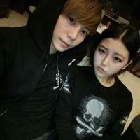 两人一张的时尚潮流情侣头像图片