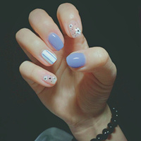 美甲女生微信头像_好看的微信女生美甲头像图片