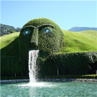 飞流湍急的瀑布美景图片