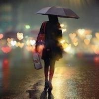 雨中微信头像女_雨中飘荡我们的回忆