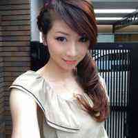 面带微笑的美女头像_微笑吧我不做含羞草