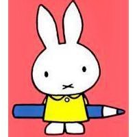 卡通可爱的兔子头像图片