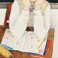 二次元蠢萌情侣头像 呆呆可爱的动漫情侣