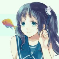 二次元蠢萌情侣头像 呆呆可爱的动漫情侣