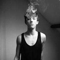 高冷黑白男生头像