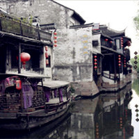 江南水乡古镇风景头像