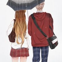 单张两人情侣头像 爱的路上有你就不寂寞