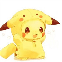 皮卡丘可爱版微信头像