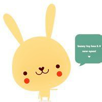 卡通可爱的兔子头像图片