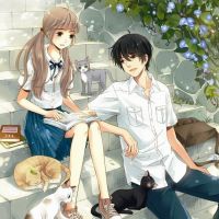 单张两人情侣头像 爱的路上有你就不寂寞