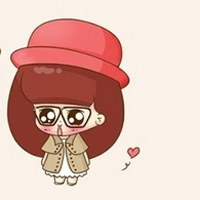 一男一女都带眼镜的动漫卡通图片头像