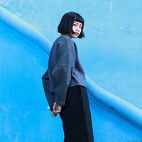 个性短发女生头像 个性十足的短发女生