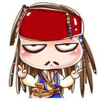 经典可爱卡通人物剪刀手