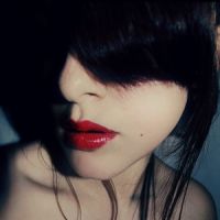 女生头像超拽魅惑红唇_红唇启心微醺