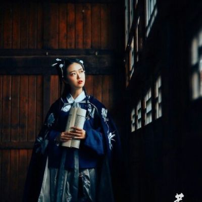 女生头像古风唯美清纯 为你青丝高挽