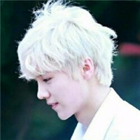 白发男生头像图片大全_帅气的男生白发头像图片