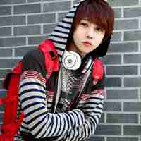 男生头像可爱帅气难