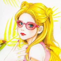 红唇动漫女生头像 性感个性红唇动漫女