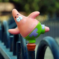 好看的陶瓷娃娃小摆件头像图片