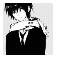 黑白帅气动漫男生头像 黑白质感超帅气