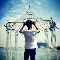 时尚又个性的一男一女情侣头像图片