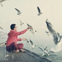 时尚又个性的一男一女情侣头像图片