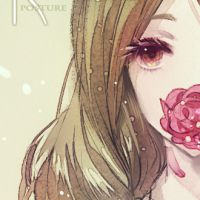 古风插画头像女 淡淡的挺美