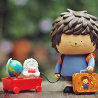 好看的陶瓷娃娃小摆件头像图片