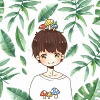 卡通男女生简易头像 简头简爱